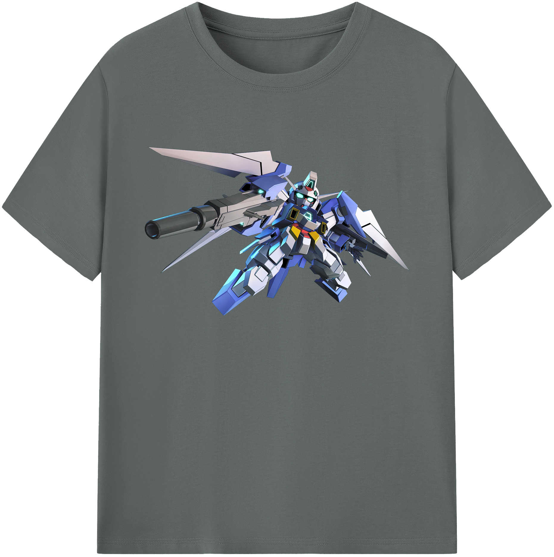 （画像用） 機動戦士ガンダム Mobile Suit Gundam 綿100％ メンズ半袖Tシャツ｜肌触りやわらか＆通気性